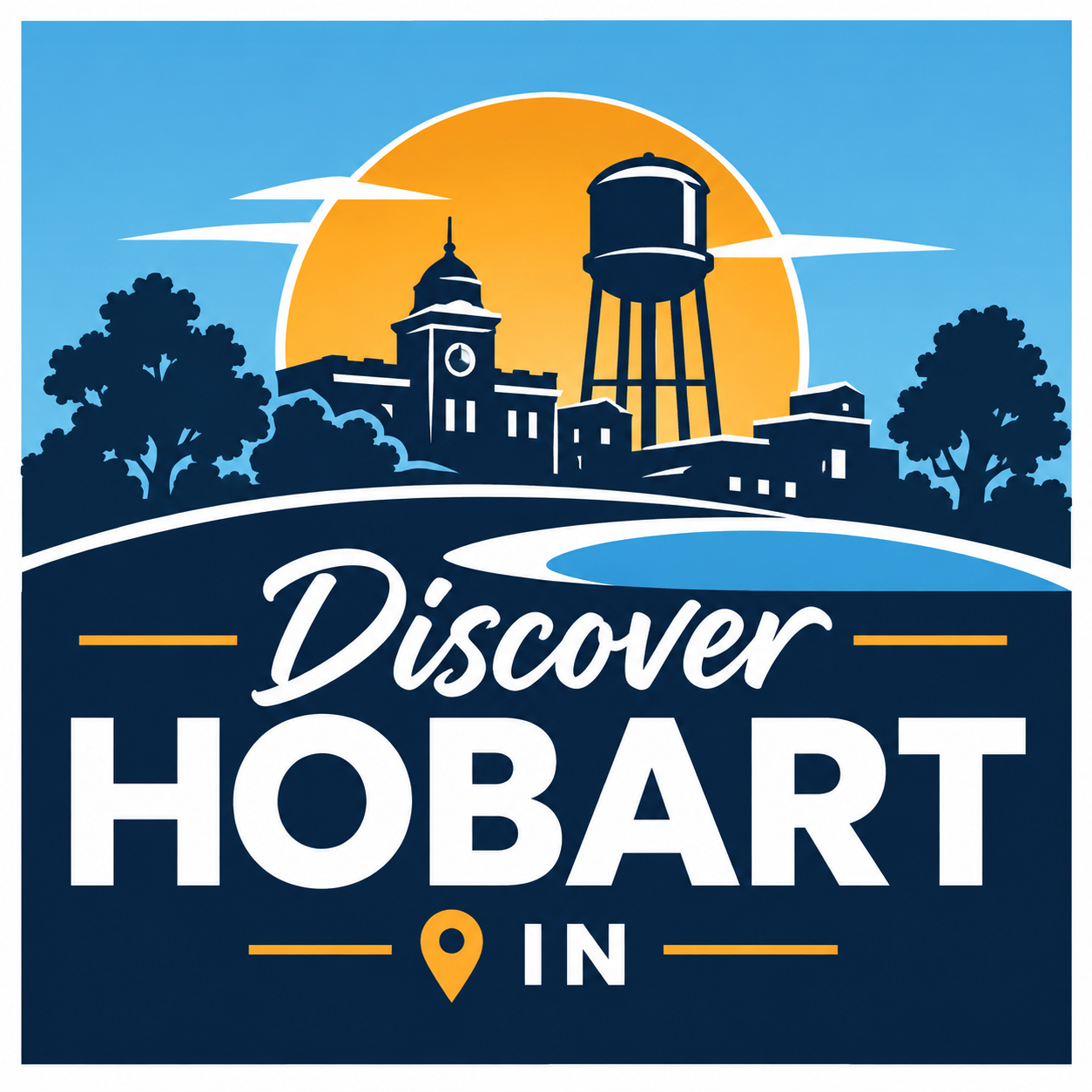 Discover Hobart, IN logo